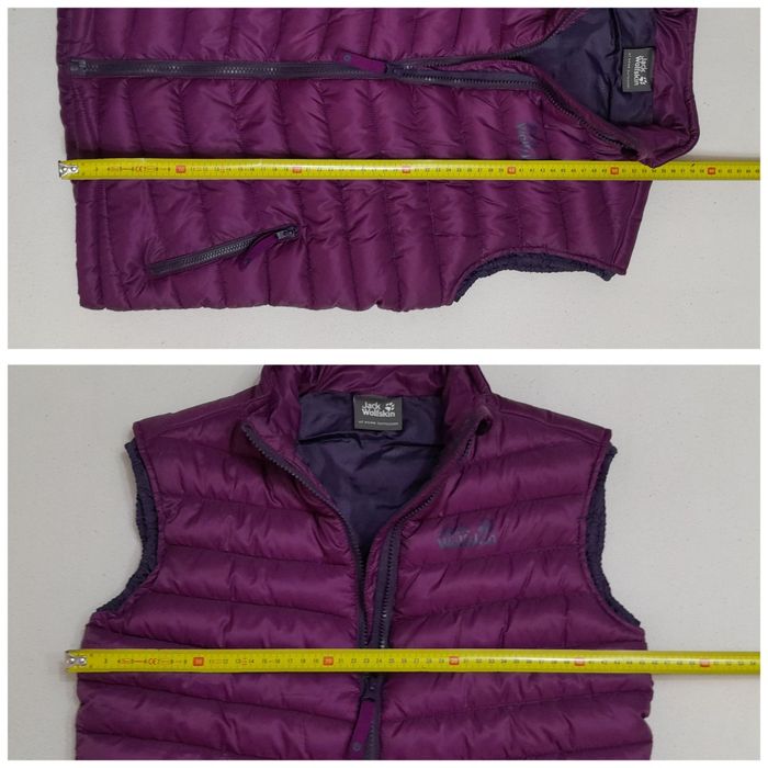 Vesta Jack Wolfskin Micro Guard model puf  impermeabilă, respirabilă mărimea 152 sau un XS/S ptr dame, domnișoare