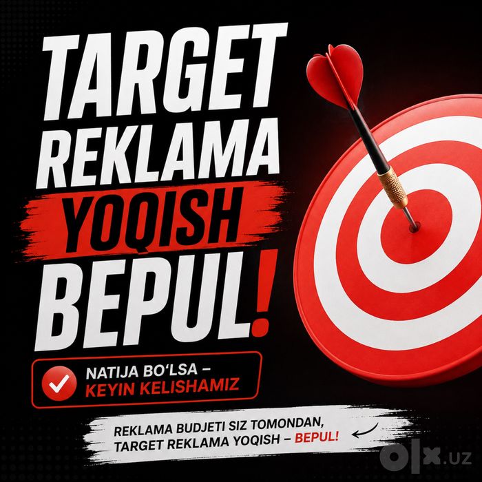 Bepul target xizmati!