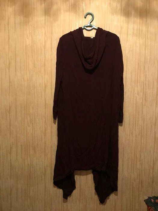 Продается кардиган с капюшоном из марлевки