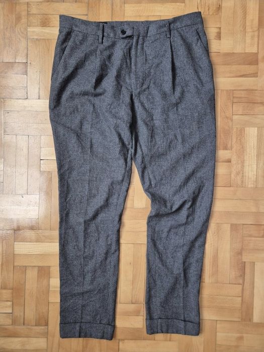 Pantaloni Mads Nørgaard, Moland Patonga Slim Fit, Scandi Style - 54
