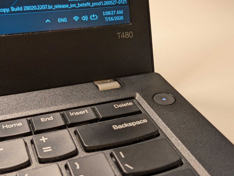 Laptop Lenovo Thinkpad T480 i7 32 GB RAM, baterii noi