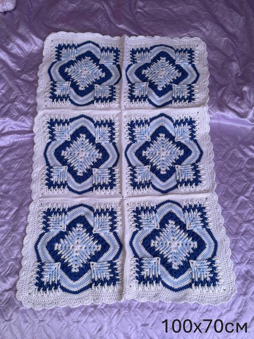 Ръчно изплетени детски пелени