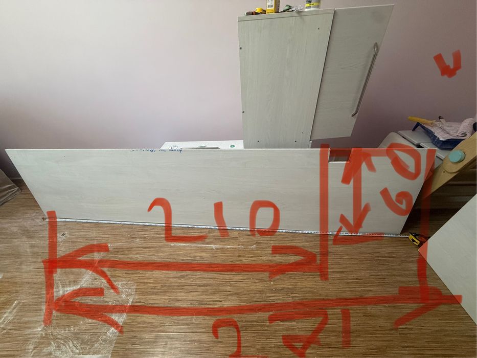 ДСП панель 271×60 см