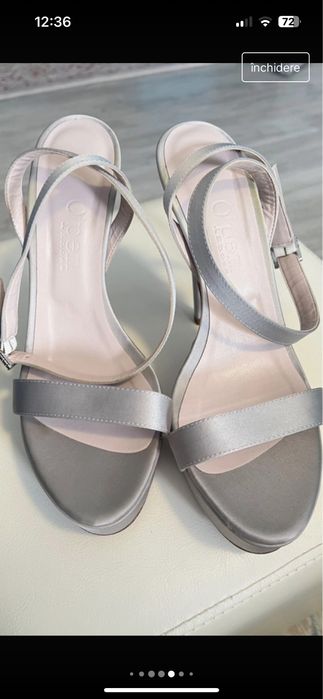 Sandale elegante cu toc