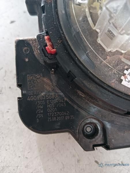 Spirala Airbag / Spirala Volan Audi A6/S6 Iv Saloon (4G2, C7, 4Gc) [ 2010 - 2018 ] Oem 4G0953568A