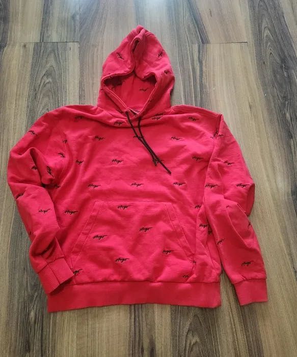 Червен суитчър HUGO