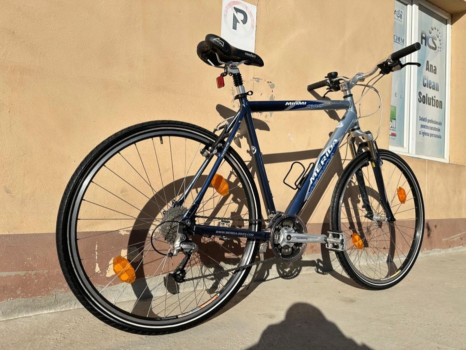 Bicicleta Trekking Merida Miami Cross 28 Inch 24 viteze Shimano
