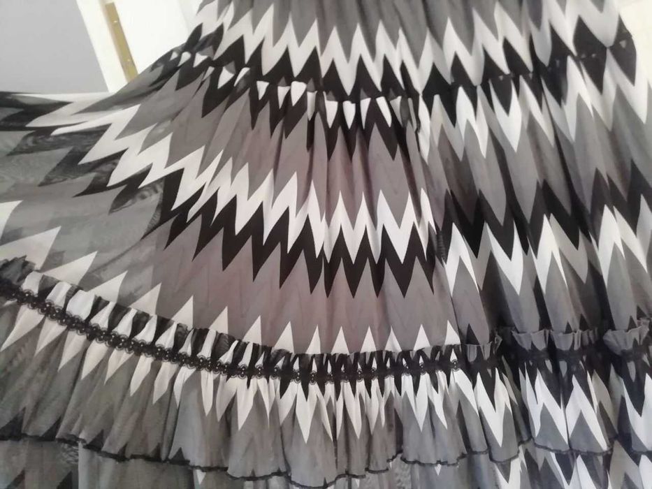 Женская юбка, широкая на резинке