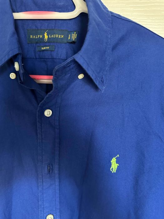 Риза с дълъг ръкав Polo Ralph Lauren S slim fit