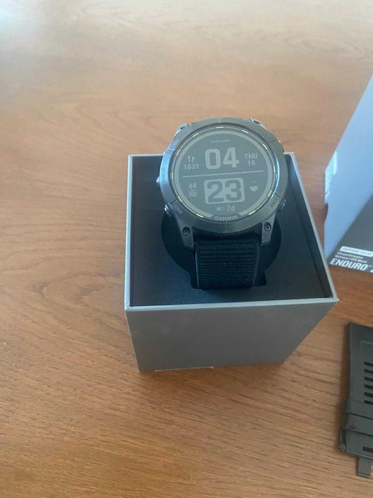 Garmin Enduro 2 Sapphire Solar , Garanție 2026 și Accesorii Complete