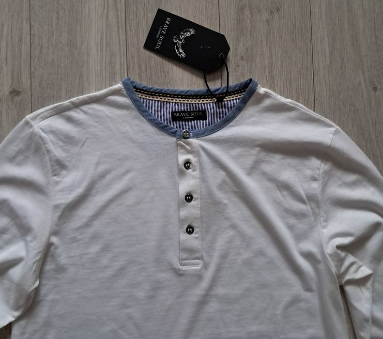 Мъжка памучна блуза BRAVE SOUL , размери - M, L , XL и XXL.