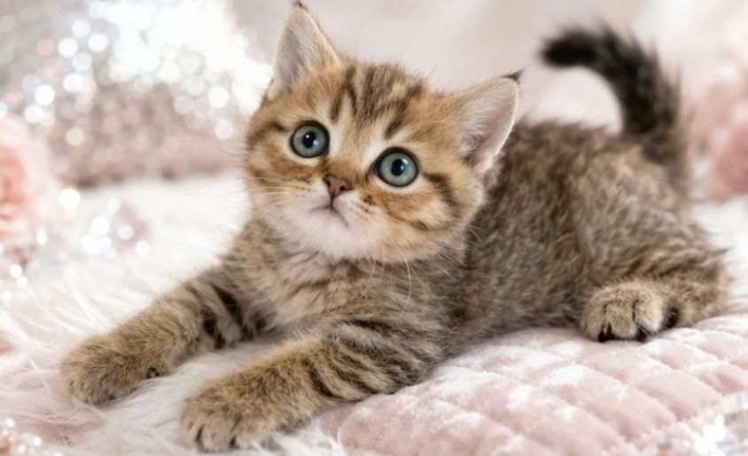 Котик Золотой от шиншиллы