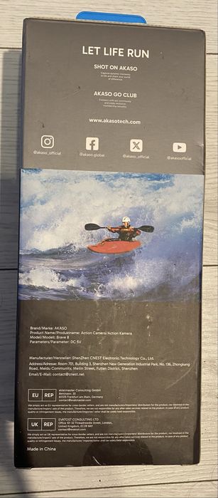 Action cam Alaso Brave 8 noua