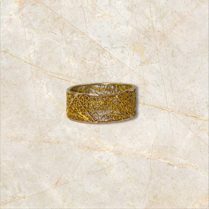 Филигран хълка 14к шедьовър