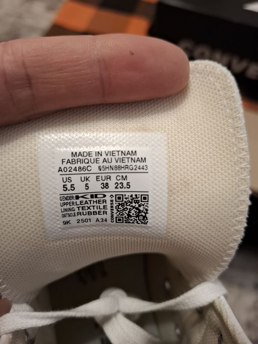 Tenisi inalti CONVERSE din piele -NOI-