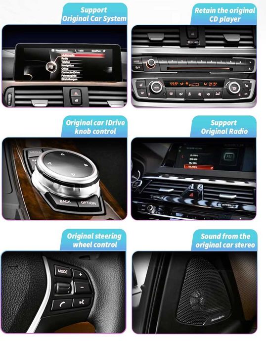 Мултимедия 10,25″ Android 13 за BMW E60 E61 E62 E63 навигация CARPLAY