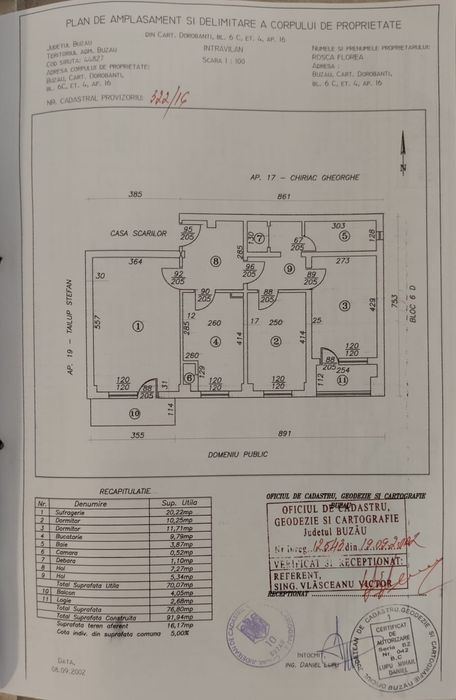 Apartament 3 camere Buzau