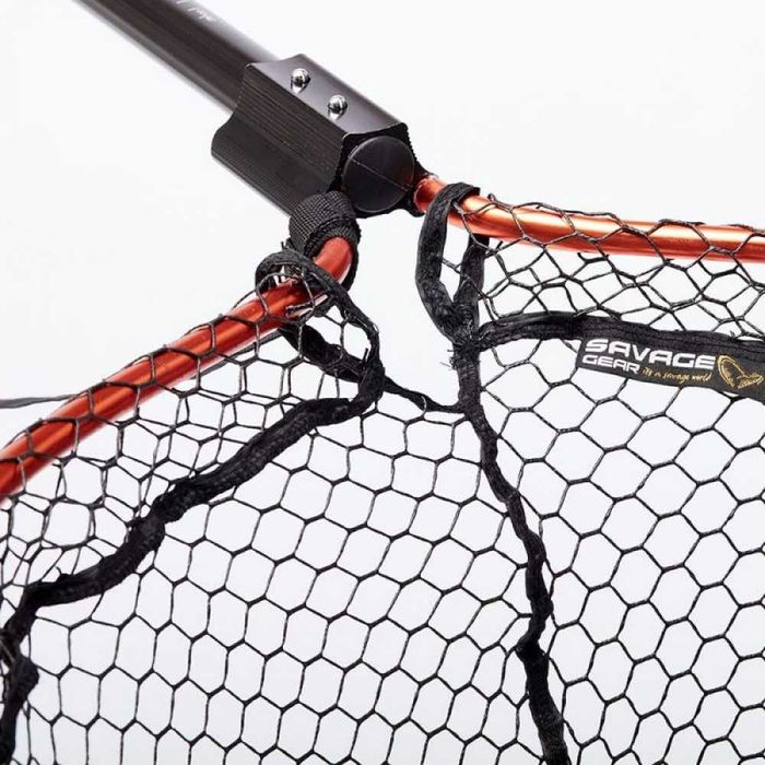 Savage Gear Full Frame Rubber Mesh Landing Net Кеп