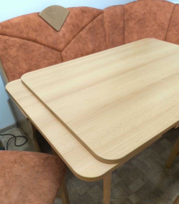 Set coltar Meran Elvila cu masa si scaune