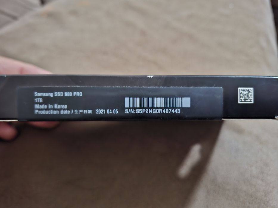 Samsung 980 pro 1Tb Pcle 4.0 Nvme M.2
