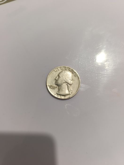 монета либерии 1967