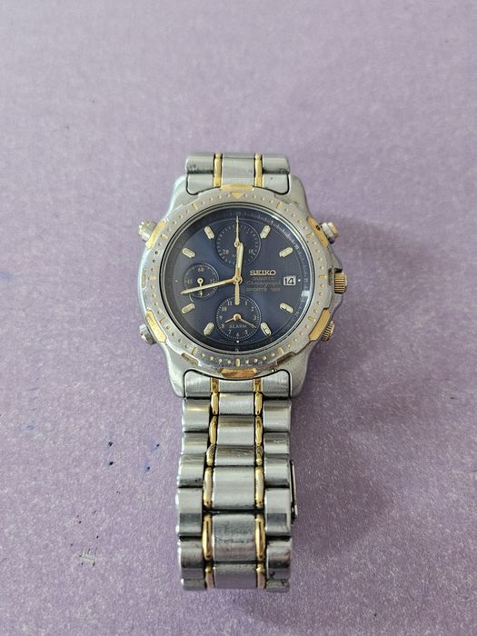 Seiko sports 150m cronograph alarm