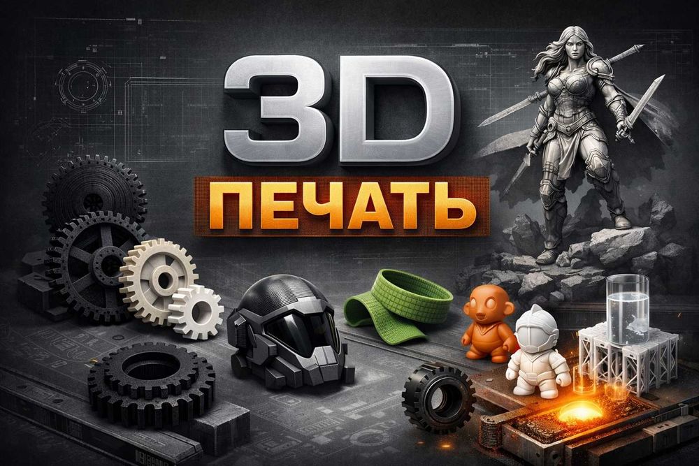 3D печать и моделирование