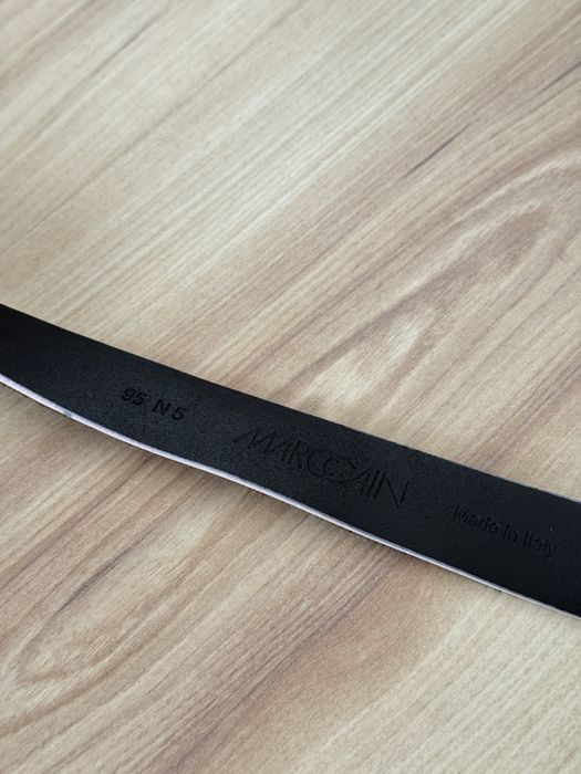 MarcCain колан с естествен косъм