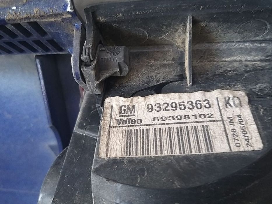 Stop tripla lampa dreapta lampa ceata opel meriva a x03 93295363 89398102 93294346
