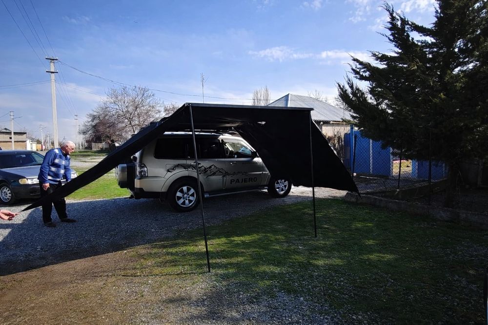 Тент-маркизы алюминиевый корпус