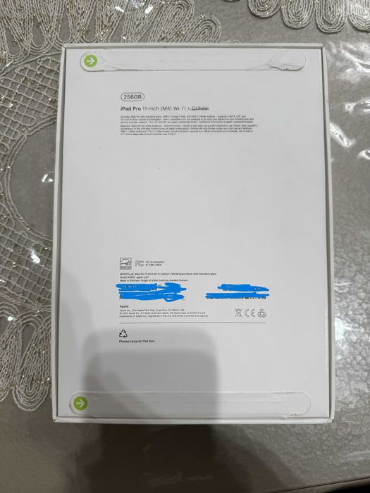 iPad Pro 11 dyum M4 Wifi + Cellular