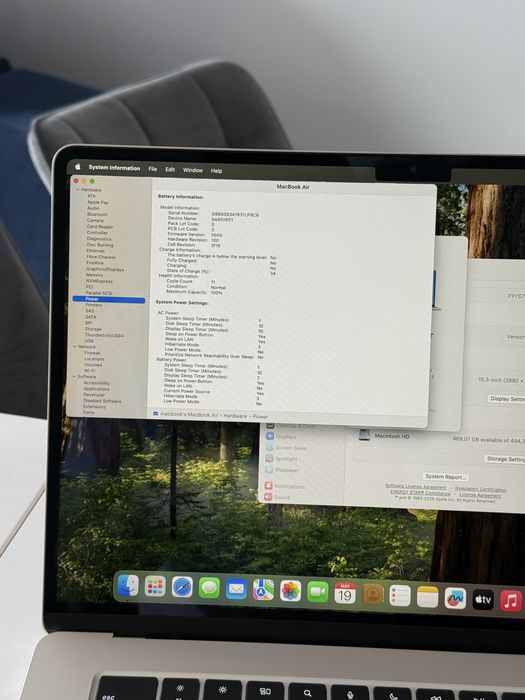 Macbook Air 15 M4 - 512/16GB - Ca Nou