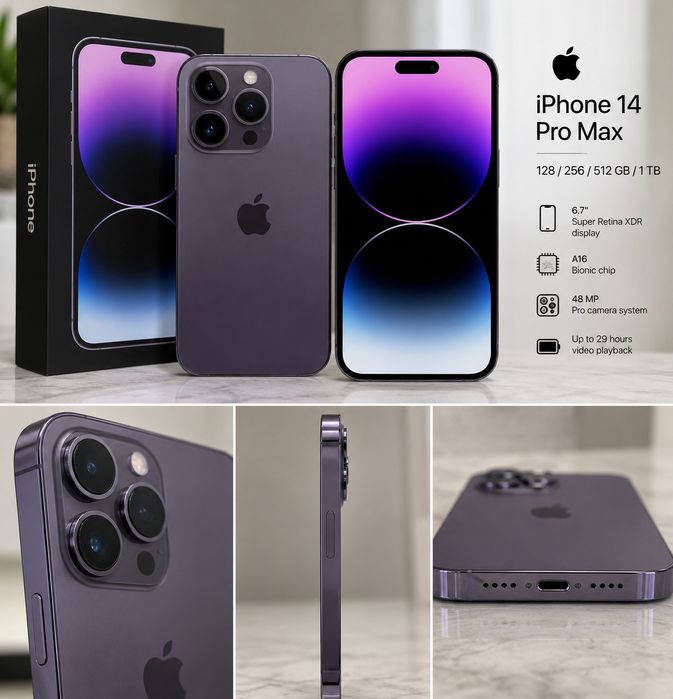 Iphone 14 promax 128gb