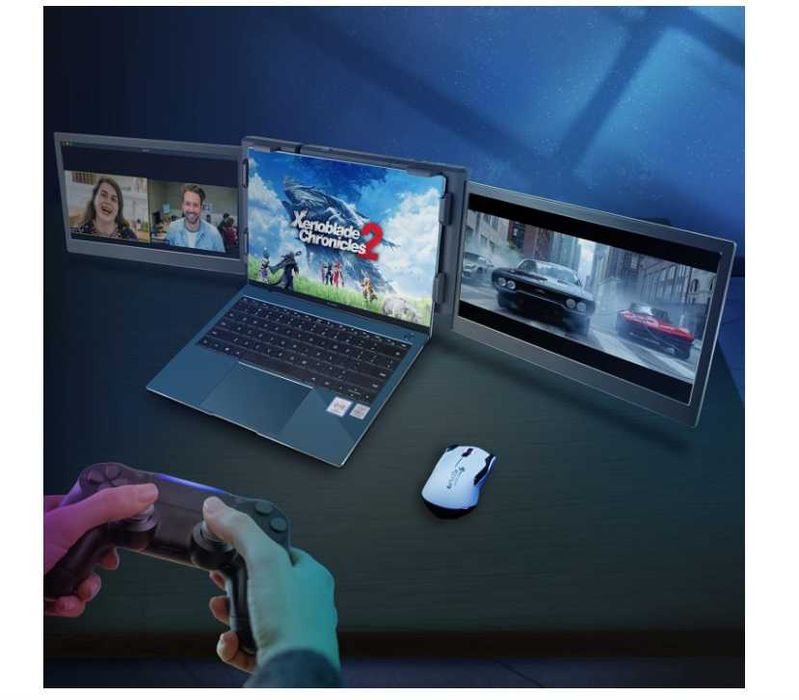 TeamGee P2 PRO Tri Screen FULL HD IPS Tip C