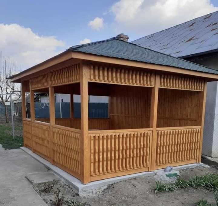 Foisor din lemn stratificat