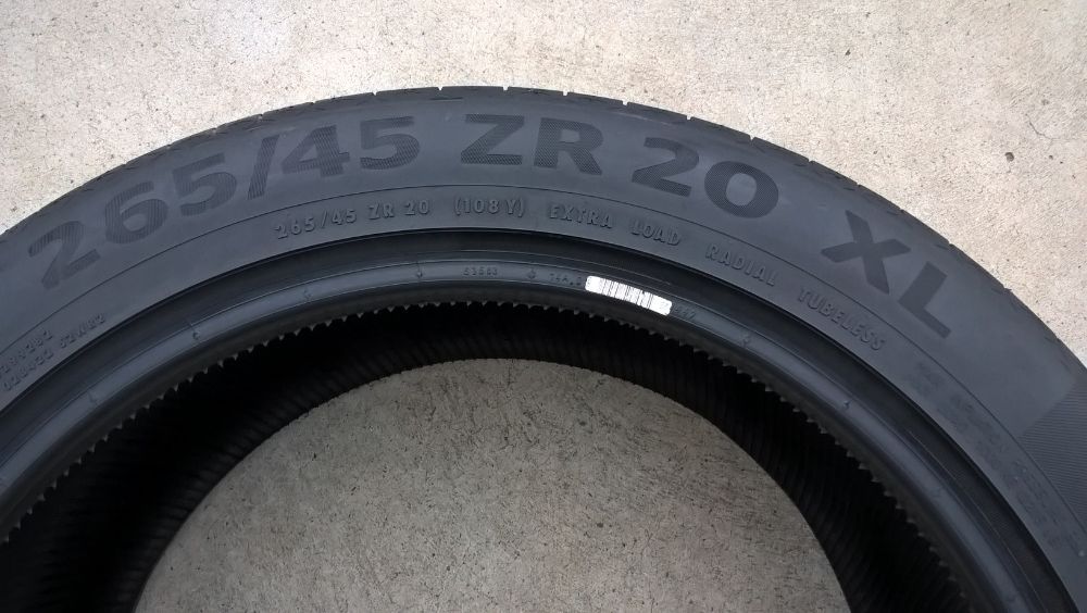 O anvelopa de vara 265 45 20 continental sportcontact 6 profil 7,5 mm