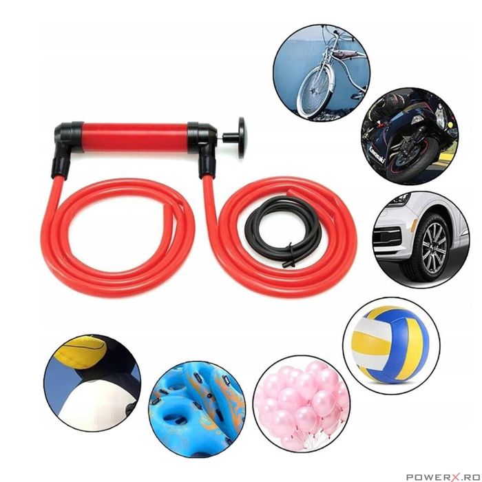 Pompa manuala multifunctionala 4 in 1 pentru transfer lichide, Verke