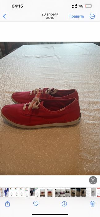 Продам кеды за 2500 красные