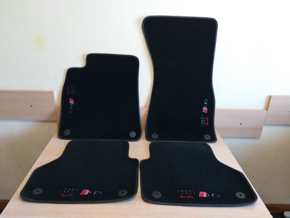 Covorase auto din mocheta dedicate AUDI A6-C8 S6/Sline