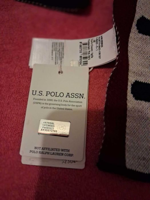 Caciula si fular US POLO ASSN