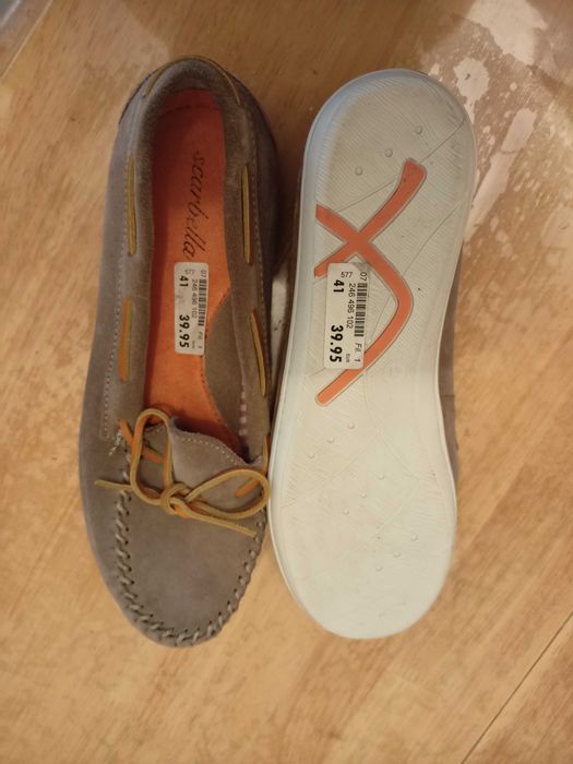 Замшевые мокасины