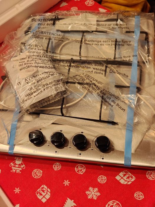 Plita pe gaz cu 4 ochiuri sigilata