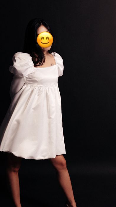 вечернее белое платье