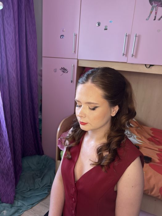 Makeup si coafat (se poate si la domiciliu)