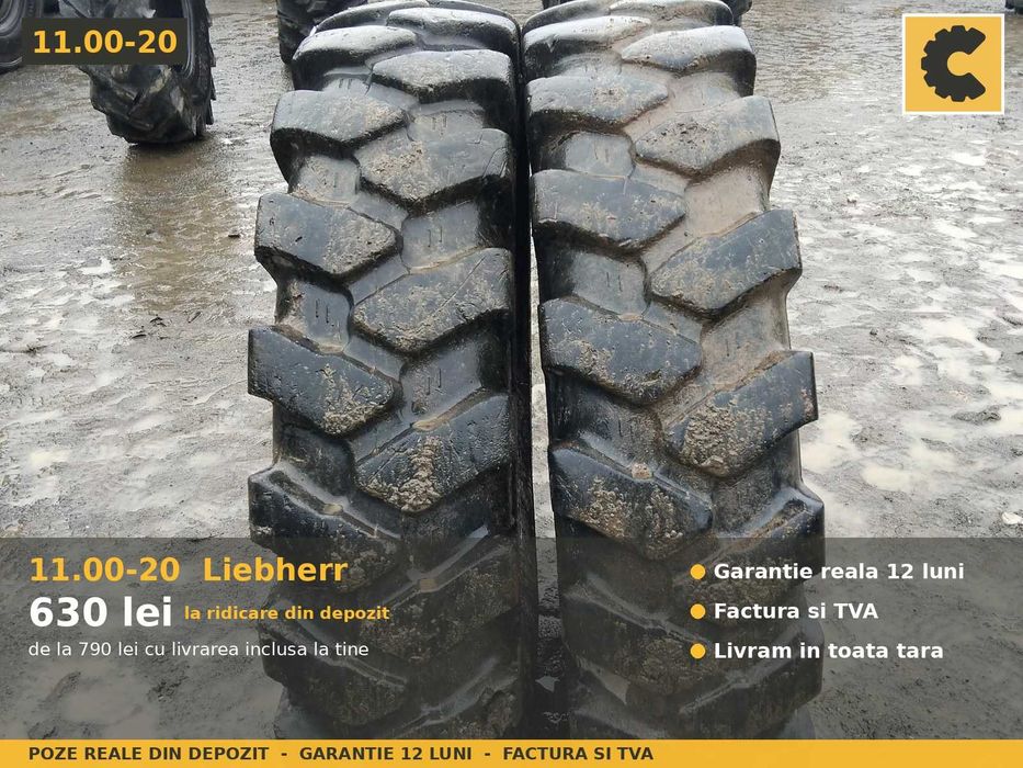 Cauciucuri 11.00-20 Liebherr Anvelope Camion Remorca Basculanta SH