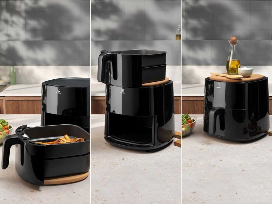 Фритюрник Еър Фрайър с горещ въздух Electrolux 700 XXL EAF7B 1800W, 7л