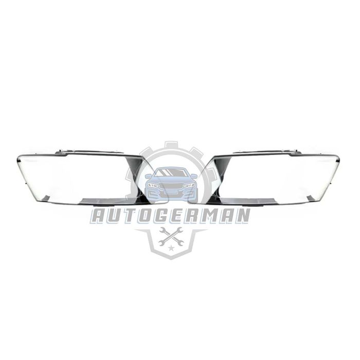Капаци фарове Audi Q5 2013 2014 2015 2016 2017 стъкло фар крушки Ауди Кю5 Xenon предни фарове фарова оптика защитно стъкло капак фар авто осветление