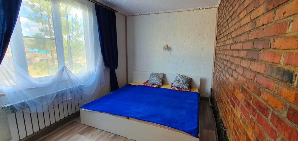 Сдам с Отоплением кирпич. дом+Баня-берег Новой Бухтармы-маг. Кочевник