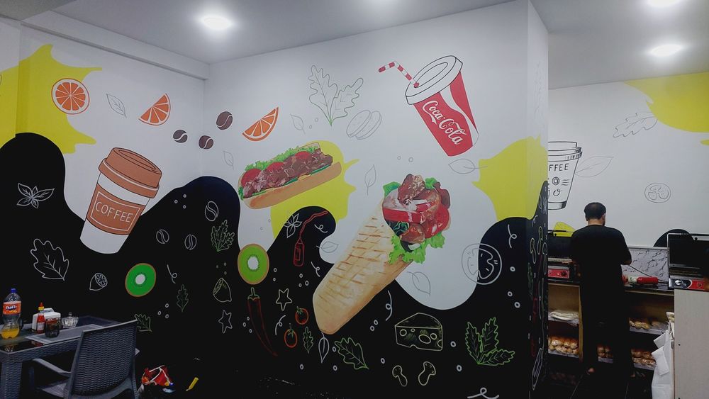 Rassom Рассом. Художник барельеф роспись стень