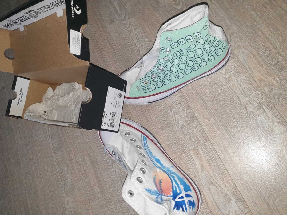 Tenesi CONVERSE ALL STAR personalizati 100% original